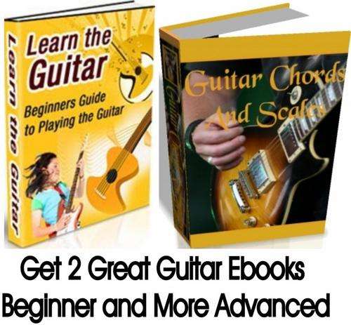Learn The Guitar & Get Chords and Scales for the Guitar on CD + Free Ebooks